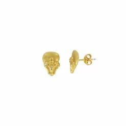 Boucles D'oreilles Puces Bélier D'Amon -Décoration Soldes 78887 xl