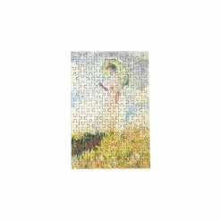 Micro Puzzle Claude Monet - Femme à L'Ombrelle Tournée Vers La Gauche, 1886 - 150 Pièces -Décoration Soldes 79773 xl