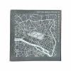 Plaque De Zinc Focus Paris 2e Arrondissement - Toit De Paris - 12 X 12 Cm -Décoration Soldes 79783 xl