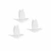 Lot De 3 Patères En Plastique Oiseaux - Balvi -Décoration Soldes 79822 xl