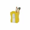 Pot à Crayons En Plastique Taille-crayon Jaune - Balvi 2 Pot à Crayons En Plastique Taille-crayon Jaune - Balvi -Décoration Soldes 79849 xl