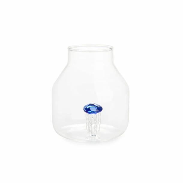 Vase Conique Atlantis Méduse Bleue - Balvi 4 Vase Conique Atlantis Méduse Bleue - Balvi – Image 2