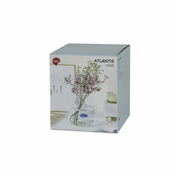 Vase Conique Atlantis Méduse Bleue - Balvi 5 Vase Conique Atlantis Méduse Bleue - Balvi – Image 3