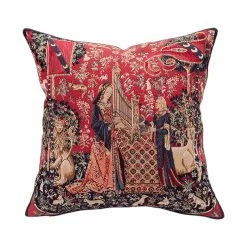 Housse De Coussin Dame à L'orgue - Jules Pansu