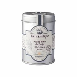 Poivre Blanc De Penja 70 G - Terre Exotique