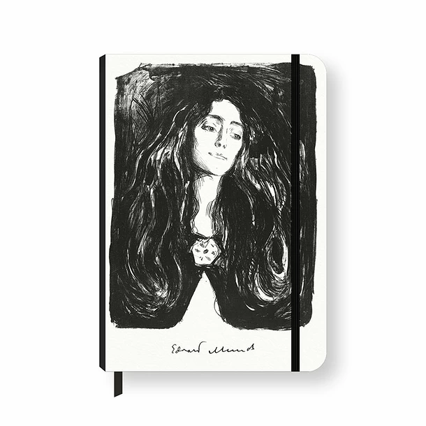 Cahier à élastique Edvard Munch - La Broche. Eva Mudocci, 1903 3 Cahier à élastique Edvard Munch - La Broche. Eva Mudocci, 1903