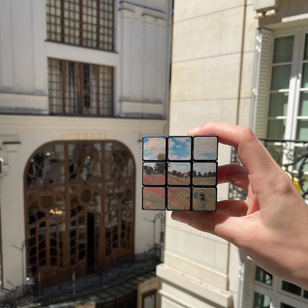 Rubik's Cube Claude Monet 4 Rubik's Cube Claude Monet – Image 2