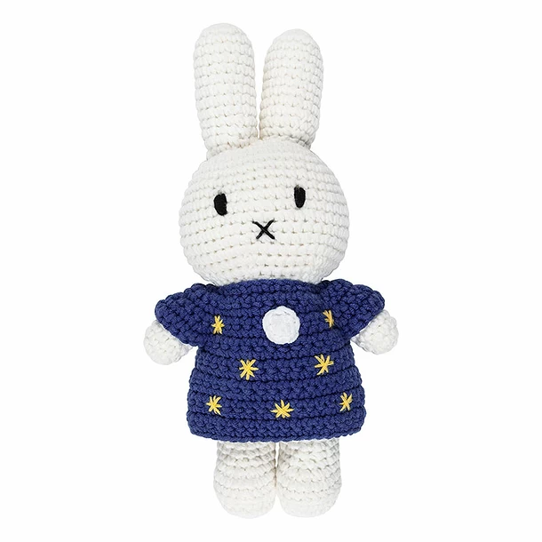 Peluche Miffy Robe Nuit étoilée 3 Peluche Miffy Robe Nuit étoilée