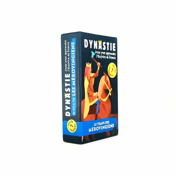 Jeu De 7 Familles Dynastie Le Temps Des Mérovingiens - Éditions La Caverne 4 Jeu De 7 Familles Dynastie Le Temps Des Mérovingiens - Éditions La Caverne – Image 2