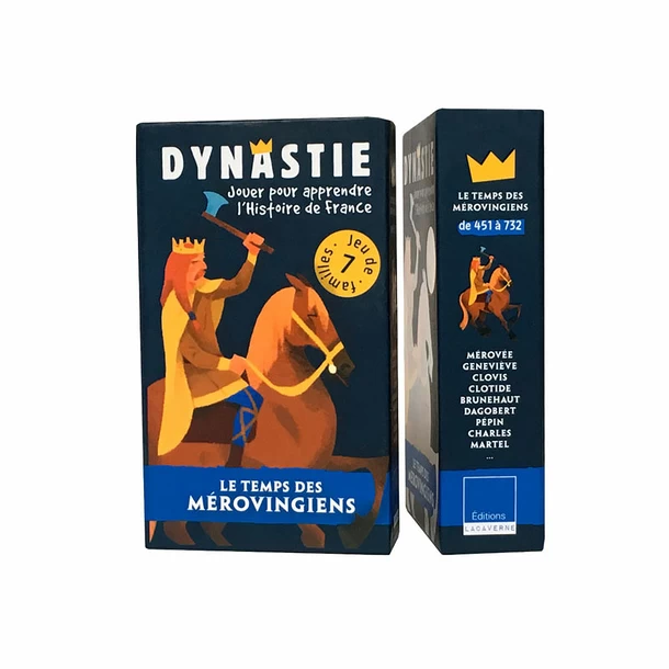 Jeu De 7 Familles Dynastie Le Temps Des Mérovingiens - Éditions La Caverne 7 Jeu De 7 Familles Dynastie Le Temps Des Mérovingiens - Éditions La Caverne – Image 5