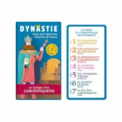 Jeu De 7 Familles Dynastie Le Temps Des Carolingiens - Éditions La Caverne -Décoration Soldes 82173 xl