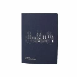 Cahier Bleu Façade Du Château De Fontainebleau Et Escalier Du Fer-à-cheval