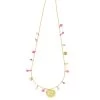 Collier à Pampilles Roses Nymphéa - Les Cleias -Décoration Soldes 82313 xl