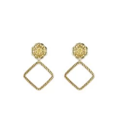 Boucles D'oreilles Rosace Petit Modèle -Décoration Soldes 82659 xl