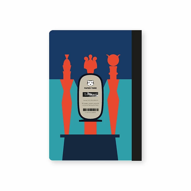 Carnet A5 Osorkon - Papier Tigre X Louvre 4 Carnet A5 Osorkon - Papier Tigre X Louvre – Image 2