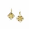 Boucles D'oreilles Créoles Rosace - Grand Modèle -Décoration Soldes 82725 l