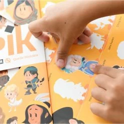 Poster Pédagogique Femmes Célèbres + 46 Stickers - Poppik -Décoration Soldes 82851 xl