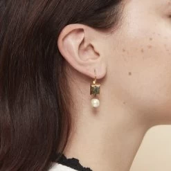 Boucles D'oreilles Gabrielle D'Estrées Au Bain -Décoration Soldes 82908 xl