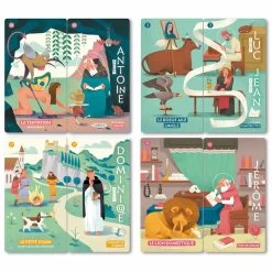 Jeu De Paires Mistigri Les Saints De La Légende Dorée - Éditions La Caverne -Décoration Soldes 83327 xl