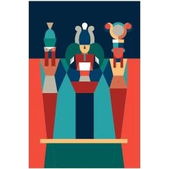 Micro-puzzle Osiris - Papier Tigre X Louvre -Décoration Soldes 83491 xl