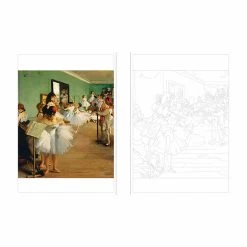 Chefs-d'œuvre De L'impressionnisme à Colorier -Décoration Soldes 83635 xl