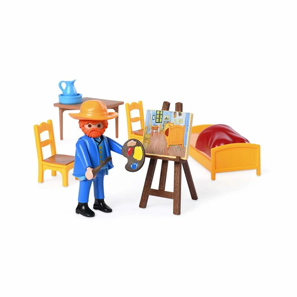 Playmobil Vincent Van Gogh - La Chambre De Van Gogh à Arles - Van Gogh Museum Amsterdam® 3 Playmobil Vincent Van Gogh - La Chambre De Van Gogh à Arles - Van Gogh Museum Amsterdam®