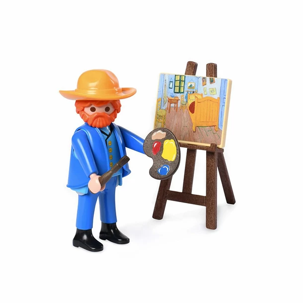 Playmobil Vincent Van Gogh - La Chambre De Van Gogh à Arles - Van Gogh Museum Amsterdam® 4 Playmobil Vincent Van Gogh - La Chambre De Van Gogh à Arles - Van Gogh Museum Amsterdam® – Image 2