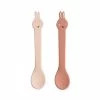 Set De 2 Cuillères En Silicone Lapine - Trixie -Décoration Soldes 83977 l