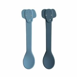 Set De 2 Cuillères En Silicone Éléphante - Trixie