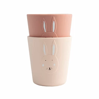 Set De 2 Gobelets En Silicone Lapine - Trixie 3 Set De 2 Gobelets En Silicone Lapine - Trixie