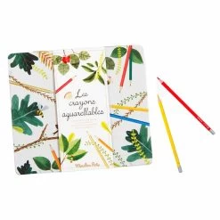 Boîte De 24 Crayons Aquarellables - Moulin Roty