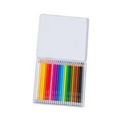 Boîte De 24 Crayons Aquarellables - Moulin Roty -Décoration Soldes 83997 xl