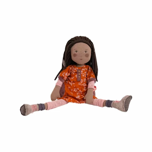 Grande Poupée De Chiffon Camélia - Moulin Roty 3 Grande Poupée De Chiffon Camélia - Moulin Roty