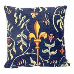 Housse De Coussin Crosse-Saphir - Jules Pansu - 45 X 45 Cm