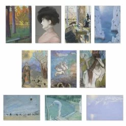 Lot De 10 Cartes Postales - Pastels Du Musée D'Orsay, De Millet à Redon -Décoration Soldes 84764 xl