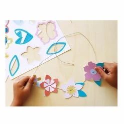 Kit Créatif - 6 Couronnes De Fleurs à Confectionner - Mes Couronnes Fleuries -Décoration Soldes 85207 xl