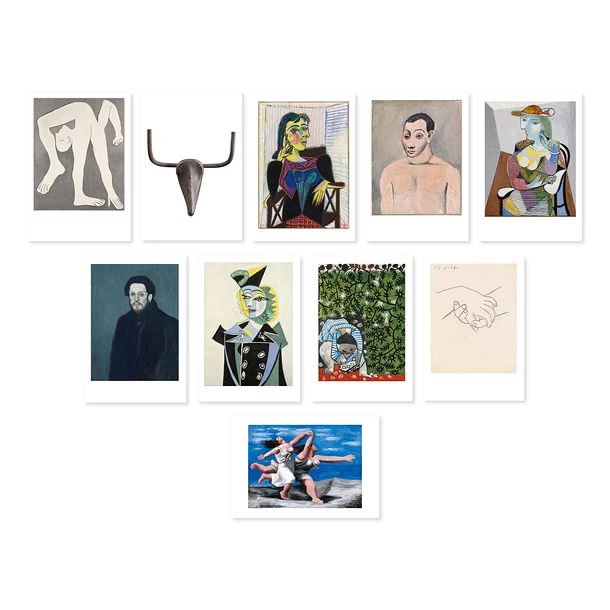 Lot De 10 Cartes Postales - Picasso Célébration 1973-2023 - 14 X 20 Cm 4 Lot De 10 Cartes Postales - Picasso Célébration 1973-2023 - 14 X 20 Cm – Image 2