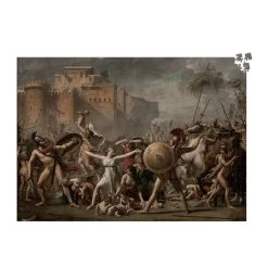 Puzzle 1000 Pièces Les Sabines - Musée Du Louvre - Vilac -Décoration Soldes 85647 xl