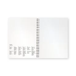 Cahier à Spirale Les Écritures Du Louvre Par M/M (Paris) -Décoration Soldes 85762 xl