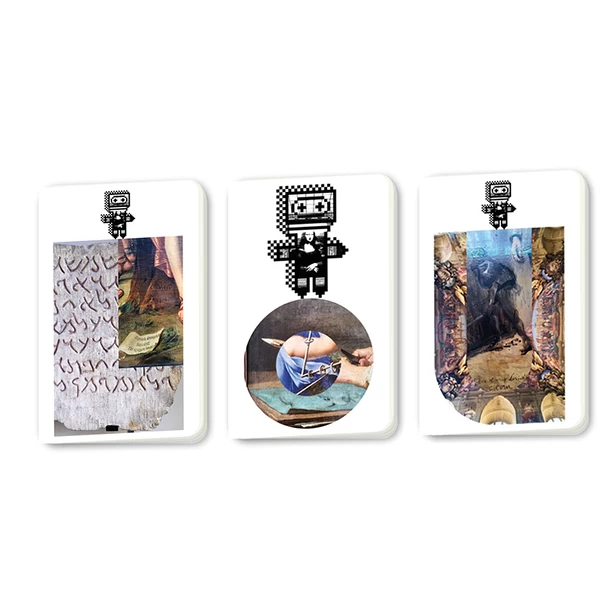 Lot De 3 Carnets Les Écritures Du Louvre Par M/M (Paris) 3 Lot De 3 Carnets Les Écritures Du Louvre Par M/M (Paris)