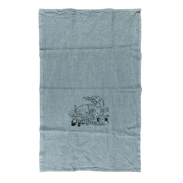 Torchon Salamandre De La Porte Dorée Du Château De Fontainebleau - 45x75 Cm 4 Torchon Salamandre De La Porte Dorée Du Château De Fontainebleau - 45x75 Cm – Image 2