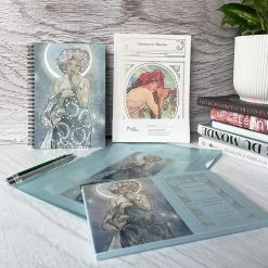 Lot De 10 Cartes Postales Alphonse Mucha - Reproductions De Lithographies En Couleurs - 14 X 20 Cm -Décoration Soldes 86010 xl