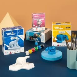 Figurine à Mouler Et à Décorer L'Ours Blanc - Mako Moulages -Décoration Soldes 86026 xl