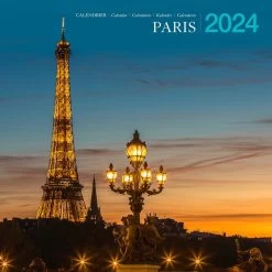 Calendrier 2024 Paris - 30 X 30 Cm