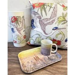 Housse De Coussin Coupon De Tissus à Décor De Cigogne, 1893 - 40 X 40 Cm -Décoration Soldes 86266 xl