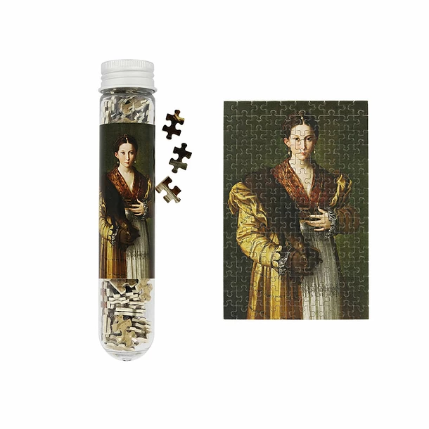 Micro Puzzle 150 Pièces Parmigianino - Portrait D'une Jeune Femme Appelée « Antea », Vers 1535 3 Micro Puzzle 150 Pièces Parmigianino - Portrait D'une Jeune Femme Appelée « Antea », Vers 1535
