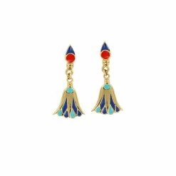 Boucles D'oreilles Fleur De Lotus 8 Boucles D'oreilles Fleur De Lotus -Décoration Soldes 86559 xl
