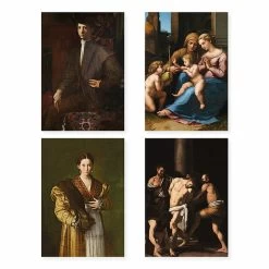 Étui De 10 Cartes Postales Naples à Paris. Le Louvre Invite Le Musée De Capodimonte -Décoration Soldes 86585 xl