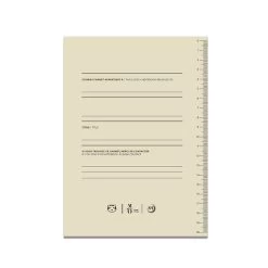 Cahier A5 Papier Tigre - Gare St Lazare/ Monet -Décoration Soldes 86773 xl