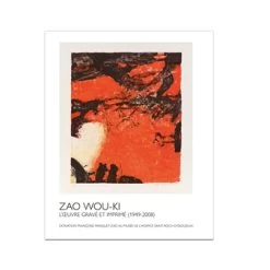 Zao Wou-Ki. L'oeuvre Gravé Et Imprimé (1949-2008) - Catalogue D'exposition